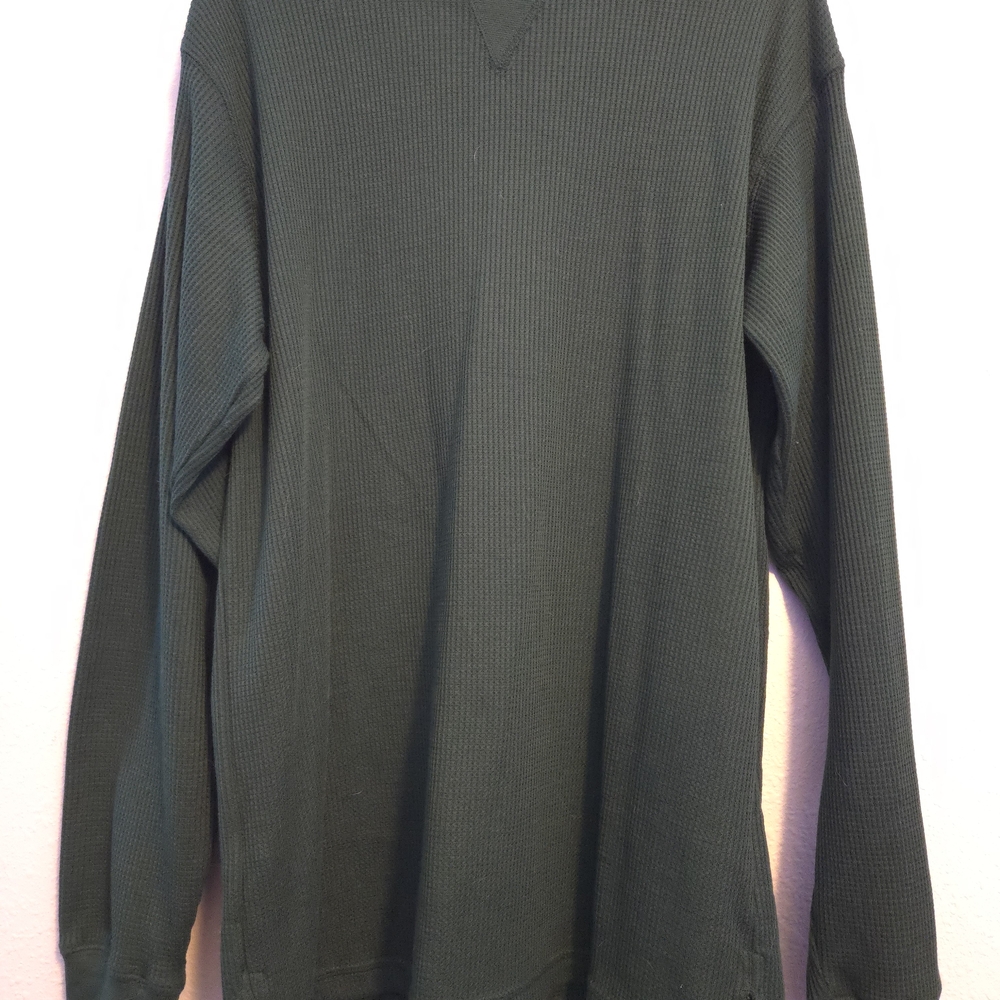Mens Large Preswick‎ & Moore Forest Green Knit Top